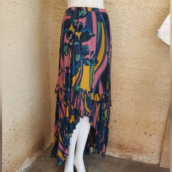 FREE PEOPLE BRING BACK THE SUMMER MAXI SKIRT - Picture 7 of 8